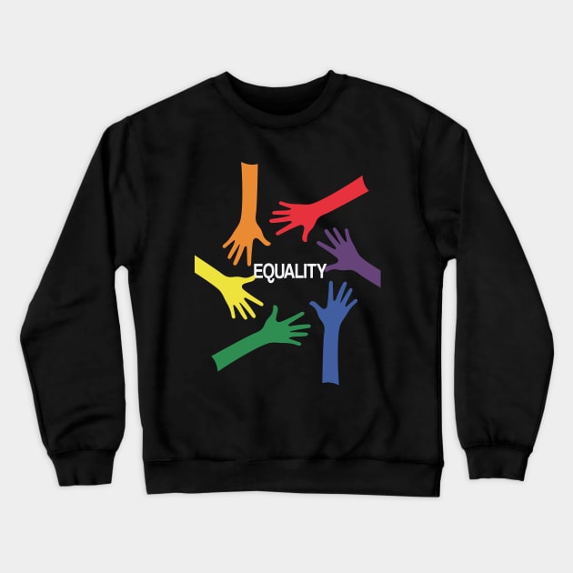 equality metter Crewneck Sweatshirt by tedd